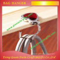 professional wholesale high quality zinc alloy bag hanger